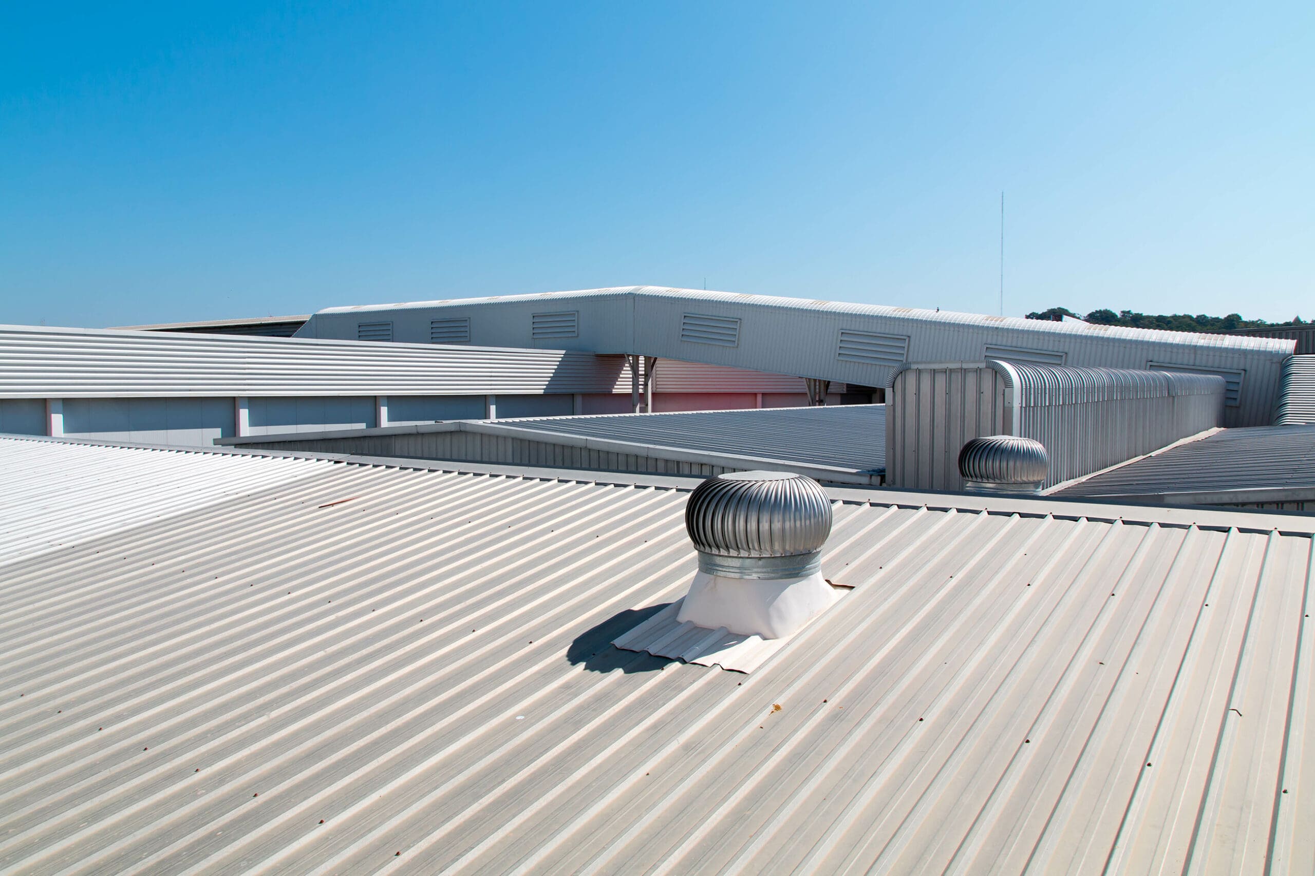 Metal Roof and HVAC