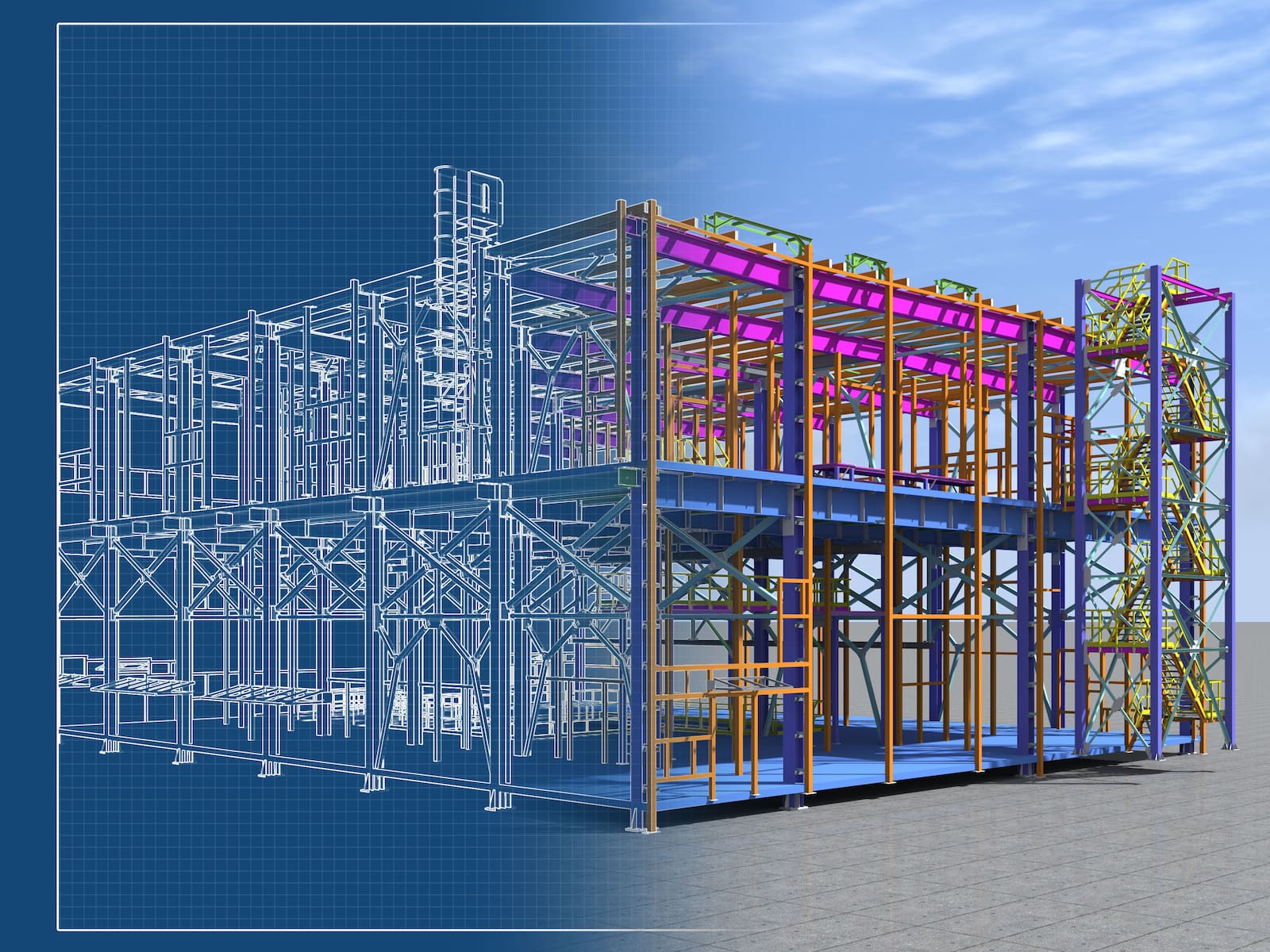 Digital Model of Building